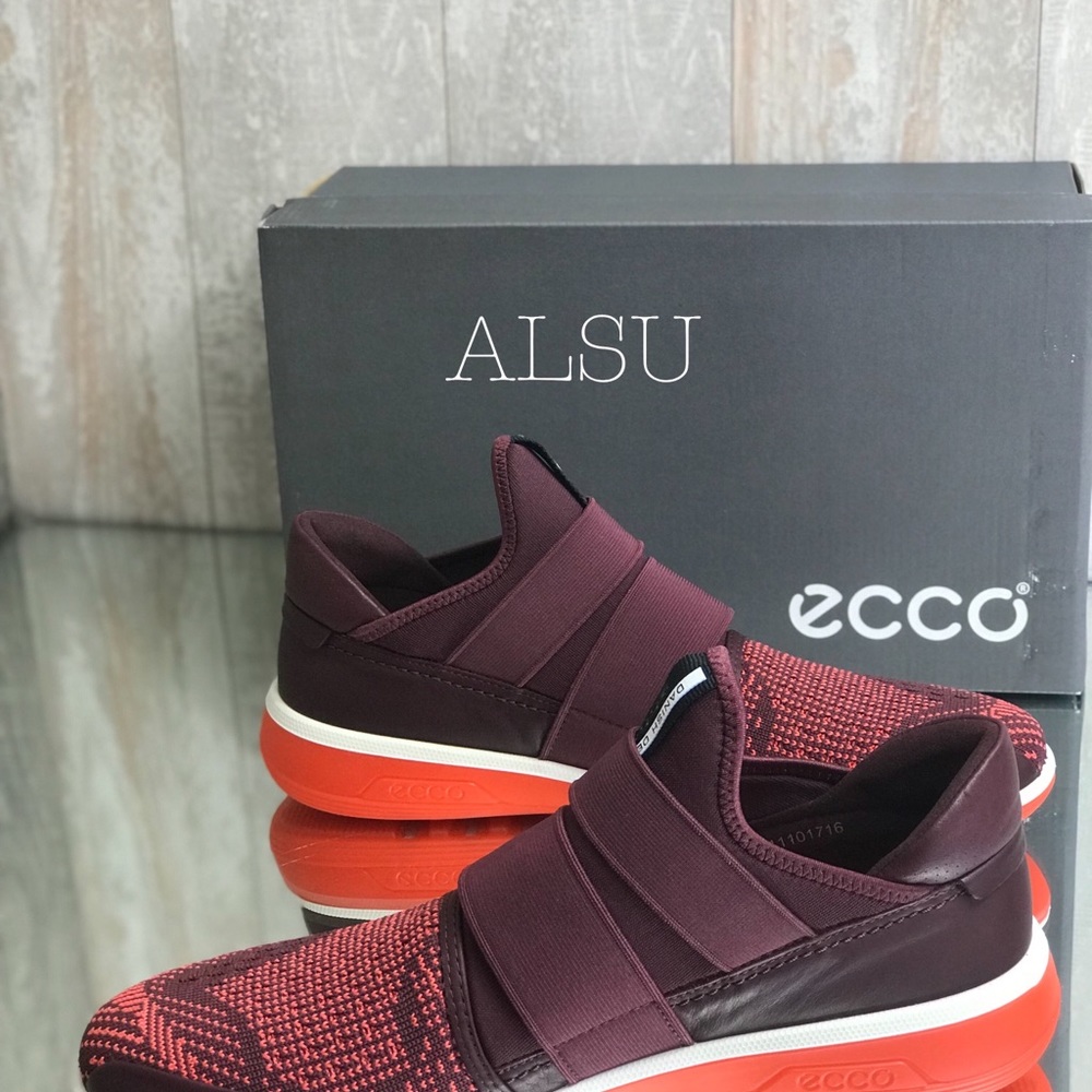 ECCO Intrinsic 2 Band Burgundy Coral W AUTHENTIC - Picture 4 of 7